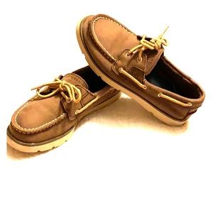 Sperry Top-Sider Deck Shoes brown leather sz2M